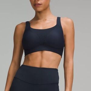 Lululemon Run Times Bra blue High Support size 32DD